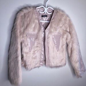 FAUX FUR JACKET